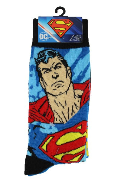 DC Comics Superman Tiedye Socks 2-Pack