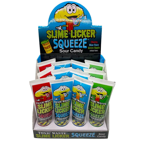 Toxic Waste Slime Licker Squeeze Candy