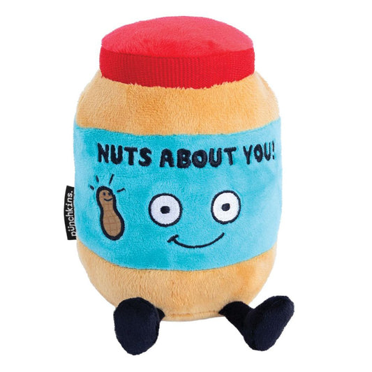 Punchkin Peanut Butter Jar Pun Plush