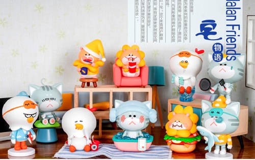 Malan Friends Living Story Blind Box Figure