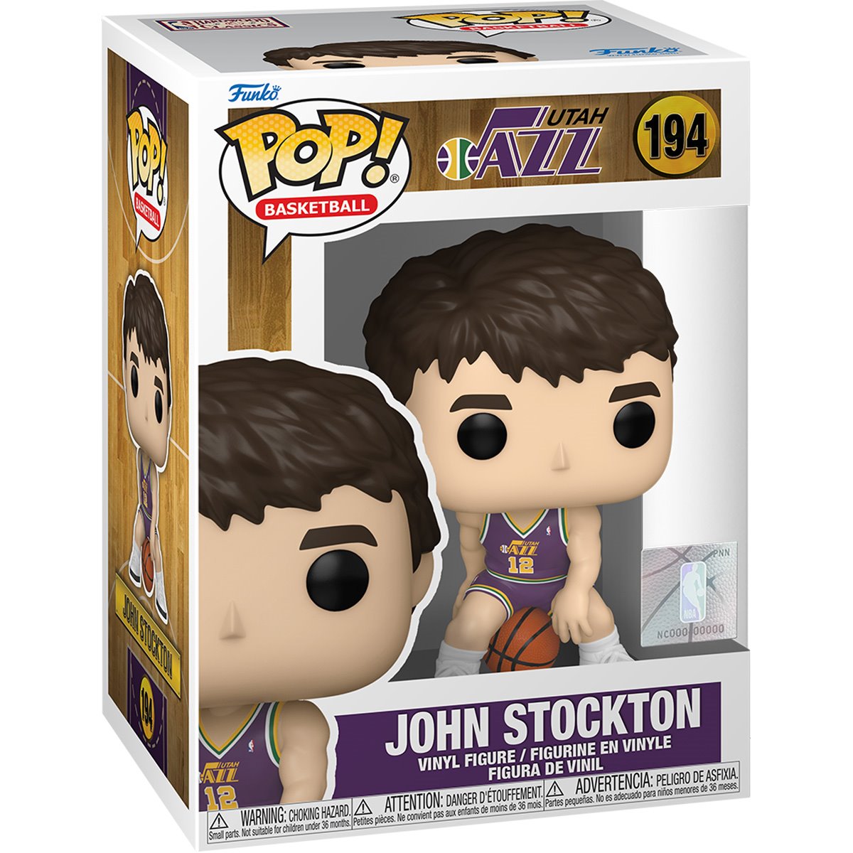 Funko Pop! NBA Utah Jazz John Stockton Rookie Season