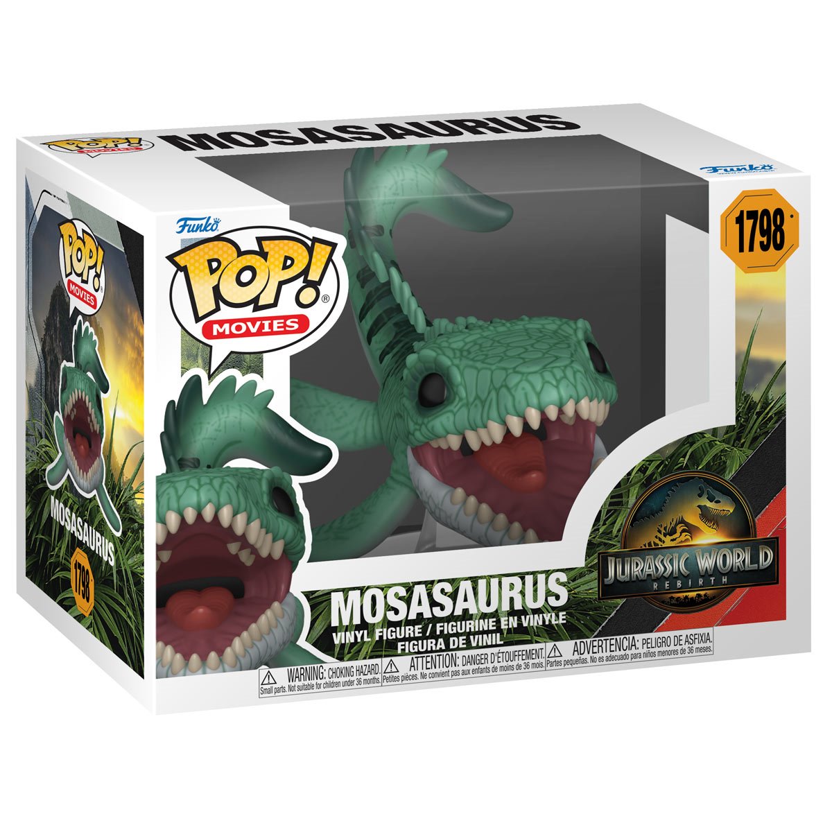 Funko Pop! Jurassic World Rebirth Mosasaurus