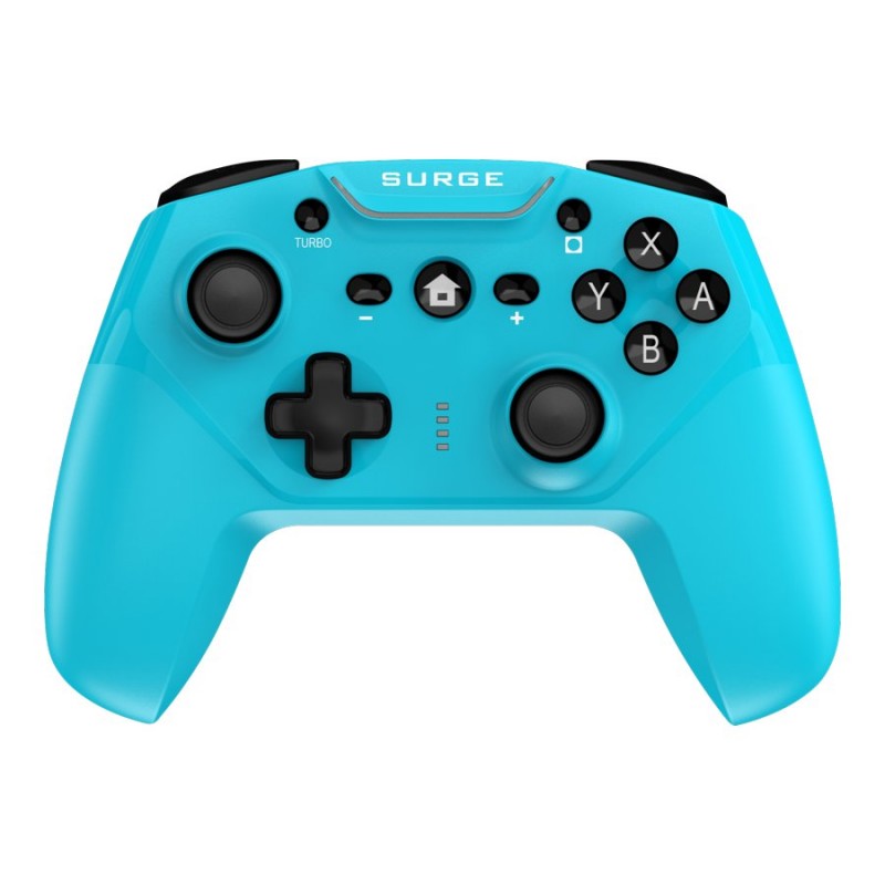 Surge SwitchPad Pro Wireless Gamepad for Nintendo Switch - Neon Blue