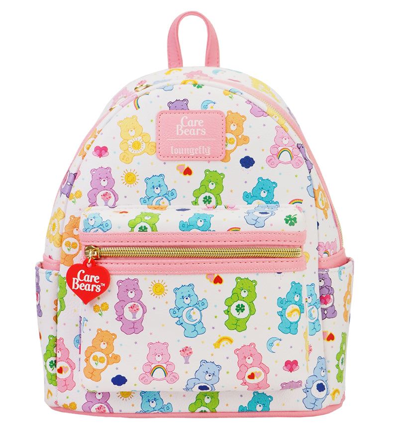 Loungefly Care Bears All Over Print Mini Backpack