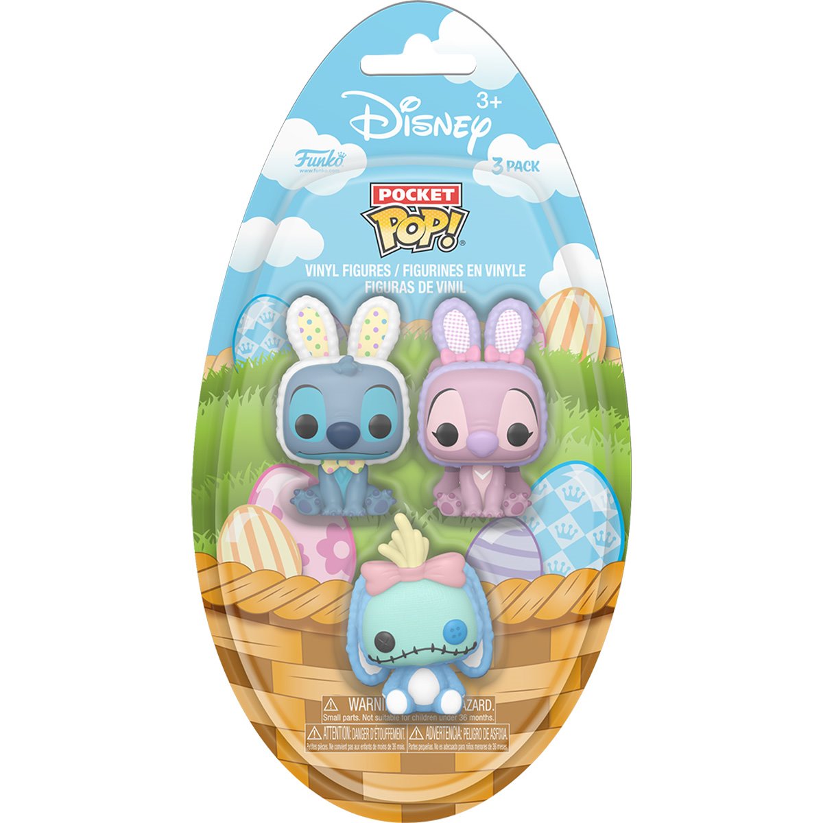 Funko Pocket Pop! Lilo & Stitch Easter Mini-Figure 3-Pack