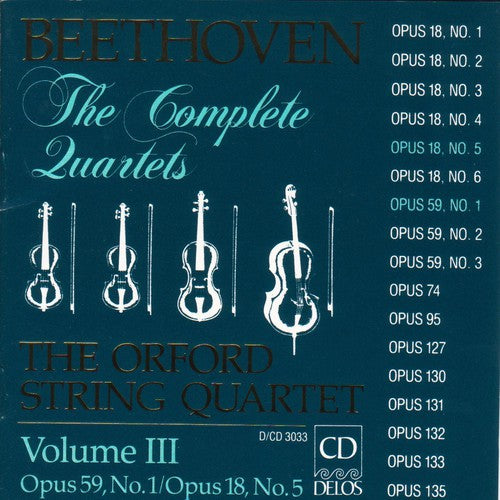 Orford String Quartet - Complete Quartets 3