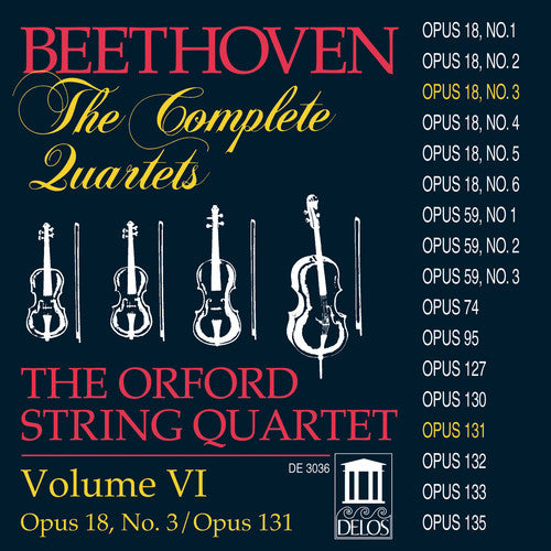Orford String Quartet - Complete Quartets 6
