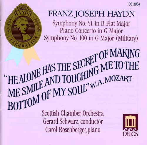 Haydn/ Rosenberger/ Schwarz/ Sco - Symphonies 51 & 100 / Piano Concerto