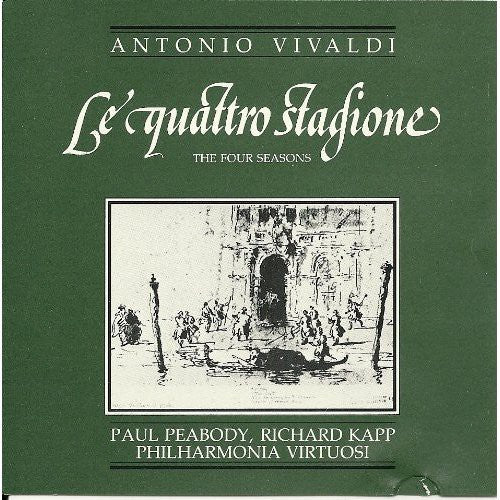 Vivaldi/ Kapp/ Philharmonia Virtuosi - Vivaldi, A. : Four Seasons/Con 2 VNS