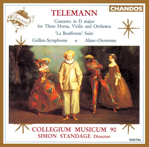 Telemann/ Standage/ Collegium Musicum 90 - Concerto in D / la Boufonne Suite
