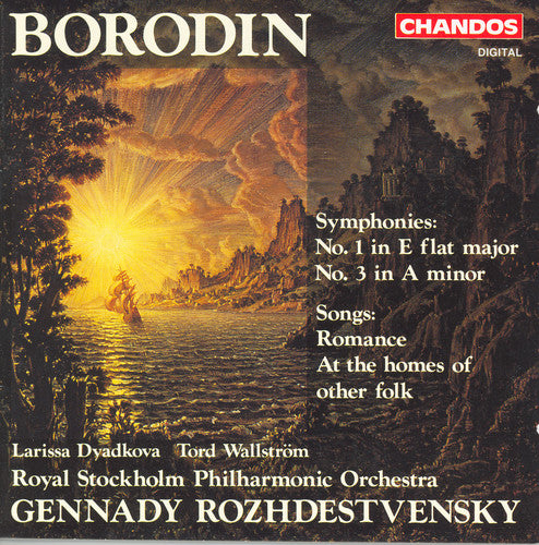 Borodin/ Rozhdestvensky/ Royal Stockholm Phil - Symphonies 1 & 3 / 2 Orchestral Songs