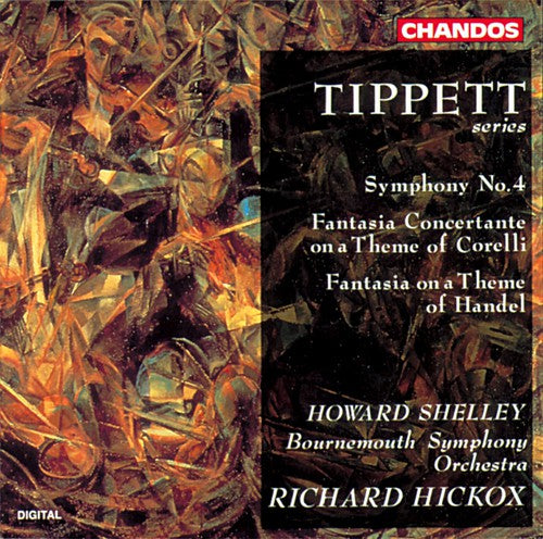 Tippett/ Shelley/ Hickox/ Bournemouth Symphony - Symphony 4 / Fantasi on a Theme By Handel