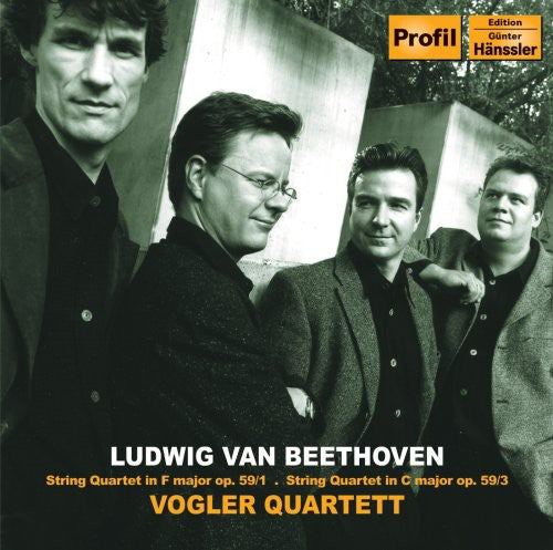 Beethoven/ Vogler Quartet - Quartets Op 59 / 1 F-Dur + 59/3 C-Dur