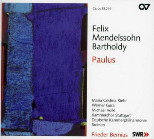 Mendelssohn-Bartholdy/ Duetsche Po/ Bernius - Paulus
