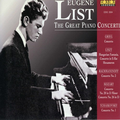 Eugene List - Great Piano Concerti