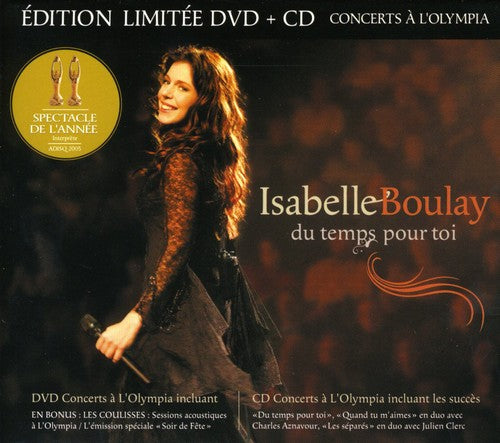 Isabelle Boulay - Du Temps Toi Live a L'olympia de Paris