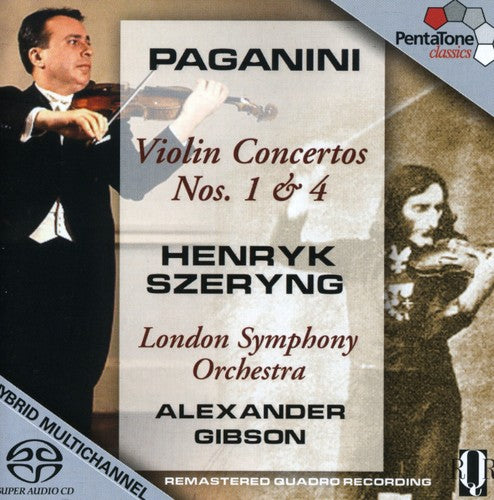 Paganini/ Szeryng/ Gibson/ Lso - Violin Concertos 1 & 4