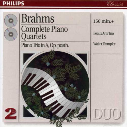 Brahms/ Trampler/ Beaux Arts Trio - Complete Piano Quartets