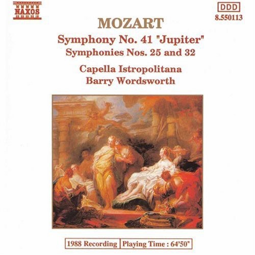 Mozart/ Wordsworth/ Capella Istropolitana - Symphonies 25, 32 & 41