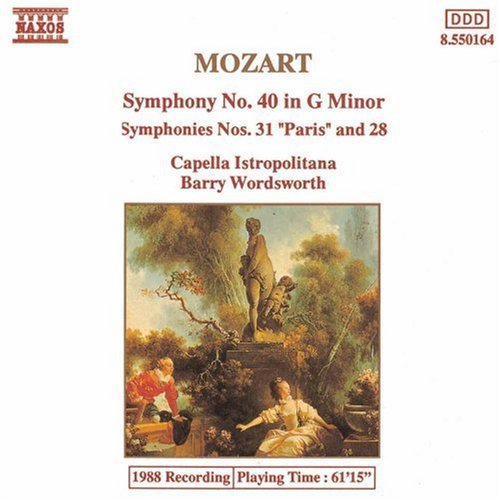 Mozart/ Wordsworth - Symphonies 28, 31 & 40