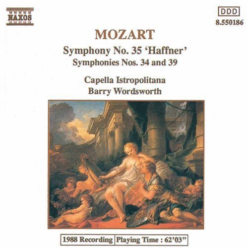 Mozart/ Wordsworth - Symphonies 34, 35 & 39