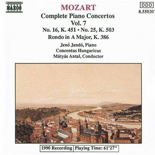 Mozart/ Jando/ Antal - Piano Concerti 16 & 25