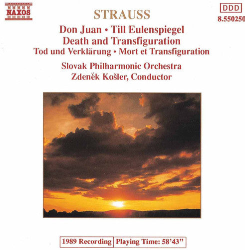 Zdenek Kosler - Death & Transfiguration / Don Juan