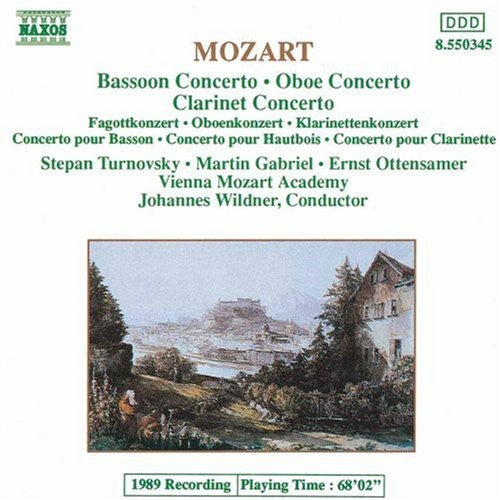Mozart/ Wildner - Concertos for Bassoon, Oboe & Clarinet