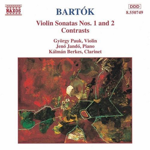Bartok/ Pauk/ Jando/ Berkes - Violin Sonatas 1 & 2