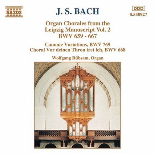 Bach/ Rubsam - Organ Chorales from the Leipzig Manuscript 2