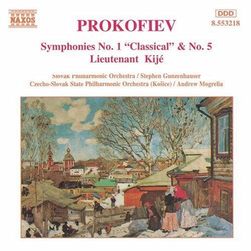 Prokofiev/ Gunzenhauser/ Slovak Philharmonic - Symphonies 1 & 5