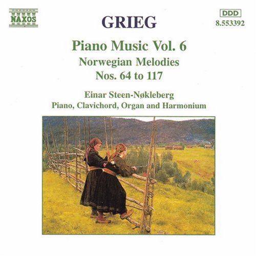 Grieg/ Norwegian Melodies/ Steen-Nokleberg - Piano Music 6