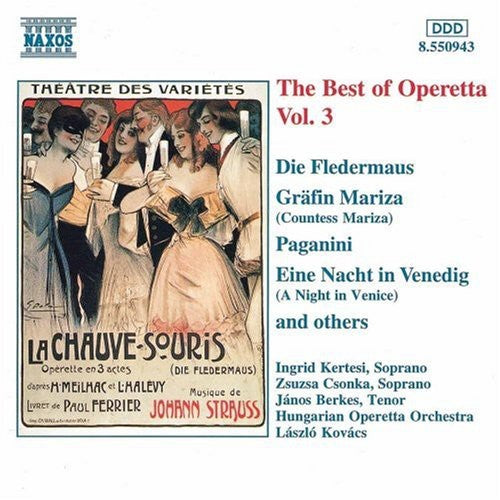 Berkes/ Hungarian Operetta/ Kovacs - Best of Operetta 3