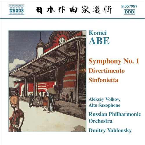 Abe/ Volkov/ Yablonsky/ Russian Philharmonic - Symphony 1 / Divertimento for Alto Saxophone