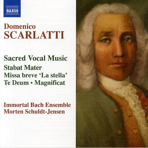 Scarlatti/ Schuldt-Jensen/ Immortal-Bach Ens - Sacred Vocal Music / Stabat Mater / Missa Breve