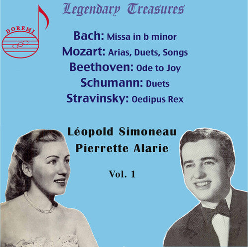 Simoneau/ Alarie/ Bach/ Mozart/ Pelletier - Legendary Treasures 1