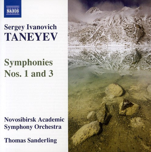 Taneyev/ Novosibirsk Academic So/ Sanderling - Symphonies Nos 1 & 3