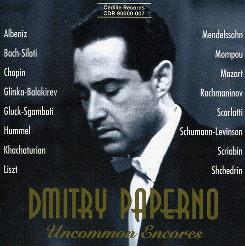 Liszt/ Chopin/ Mozart/ Paperno - Uncommon Encores