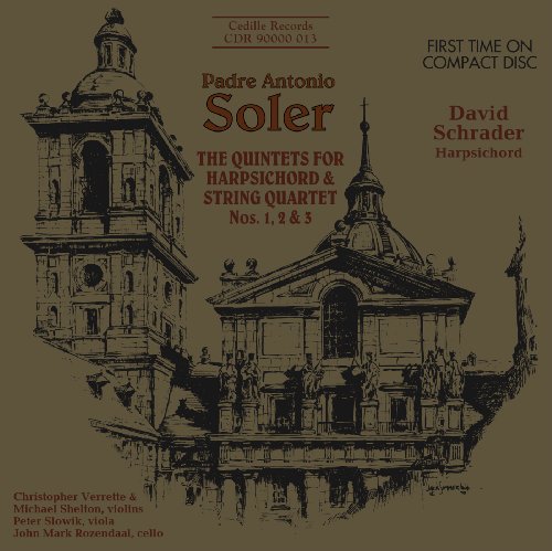 Soler/ Schrader - Quintets for Harpsichord & Strings 1 & 2