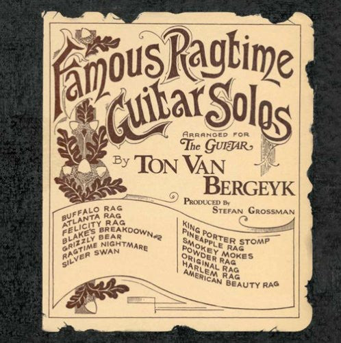 Ton Bergeyk Van - Famous Ragtime Guitar Solos