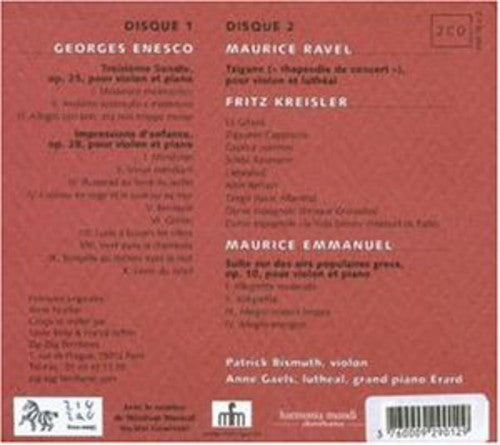 Enescu/ Bismuth/ Gaels - Miroirs