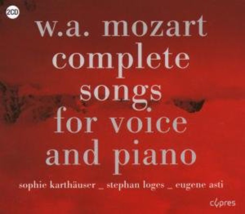 Mozart/ Asti/ Karthauser - Complete Songs with Piano