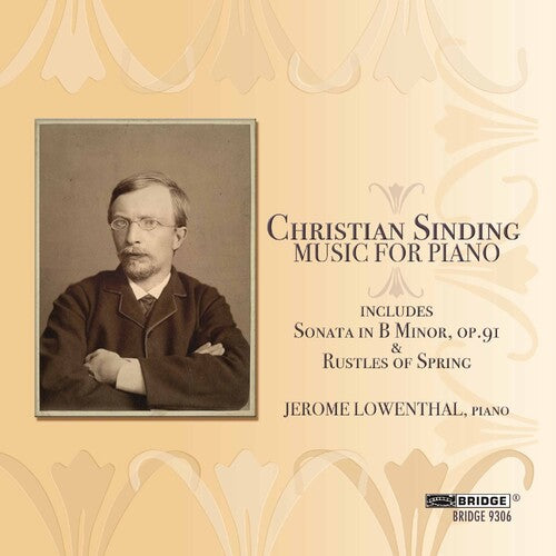 Sinding/ Lowenthal - Music for Piano