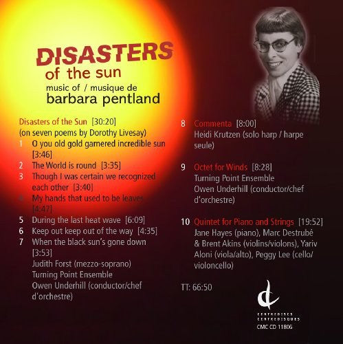 Barbara Pentland - Disasters of the Sun