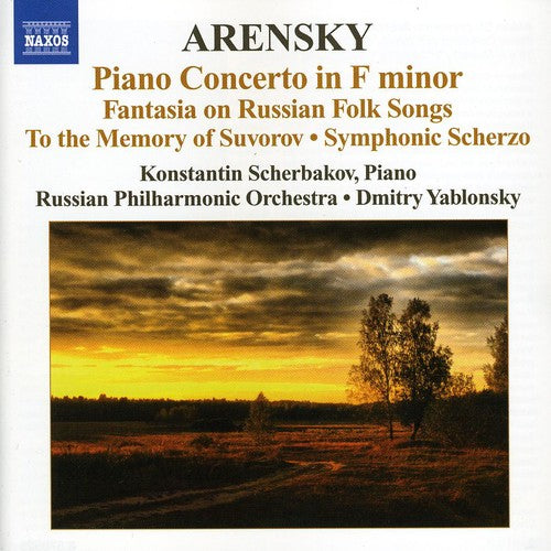 Arensky/ Scherbakov/ Russian Po/ Yablonsky - Piano Concerto in F minor / Fantasia on Russian