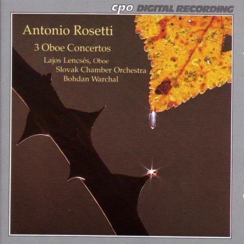 Rosetti/ Lences/ Warchal - Oboe Concerti