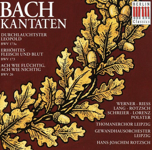 Bach/ Werner/ Riess/ Schreier/ Lgo - Cantatas
