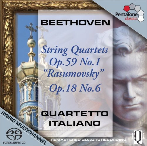 Beethoven/ Quartetto Italiano - String Quartets Op. 59 No. 1 & Op. 18 No. 6