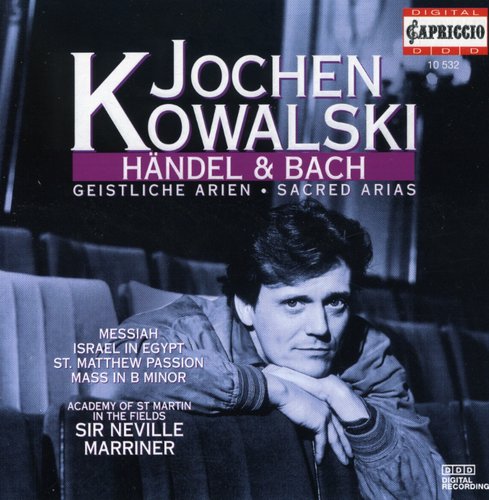 Jochen Kowalski / Marriner/ Asmf - Sings Handel & Bach Sacred Arias