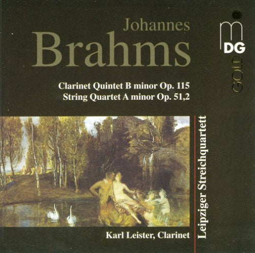 Brahms/ Karl Leister / Leipzig String Quartet - Clarinet Quintet Op 115 / String Quartet Op 51 2